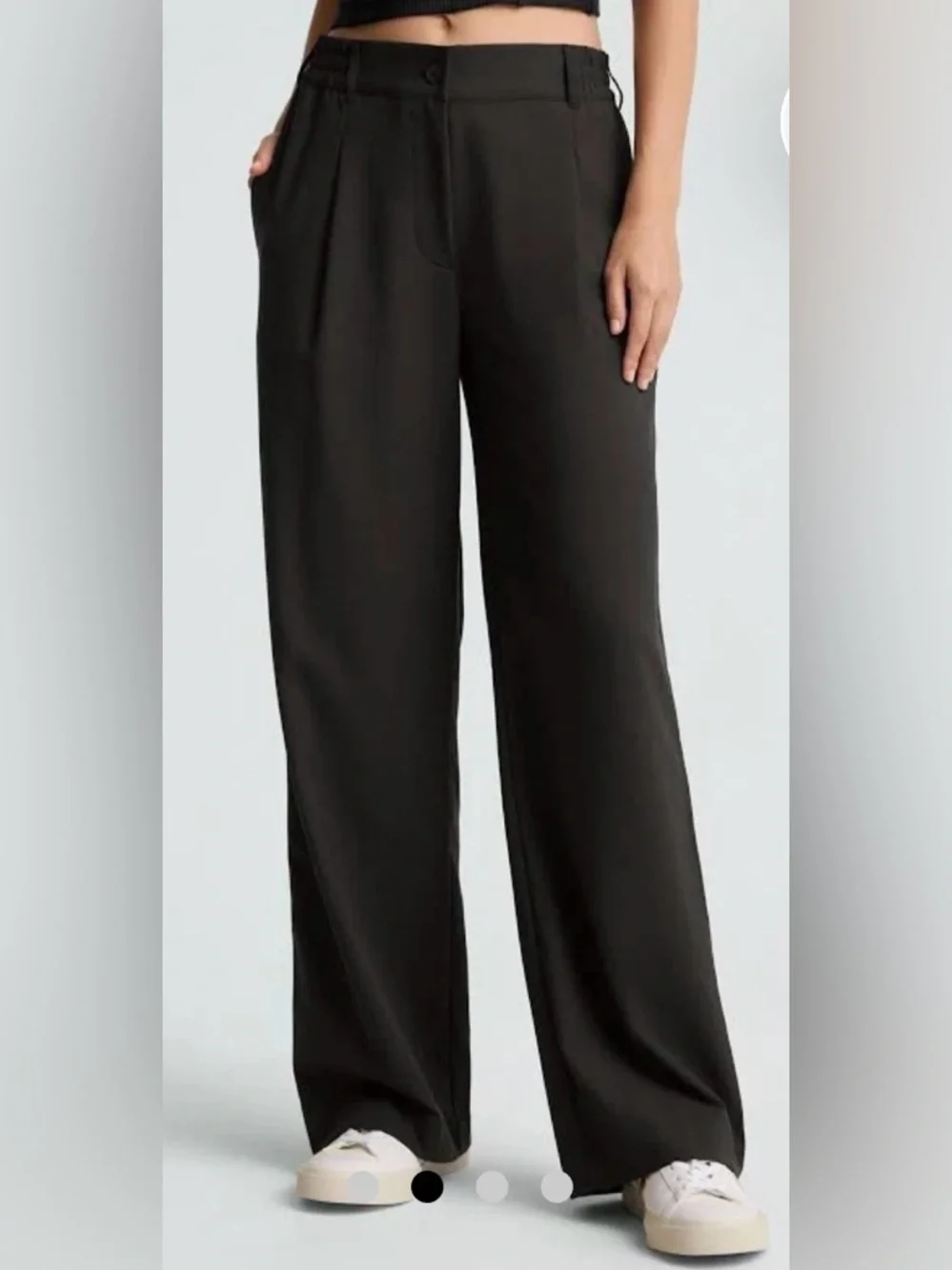 NWT Beyond Yoga Status Wide Leg Trouser 31” - size M - Picture 1 of 9